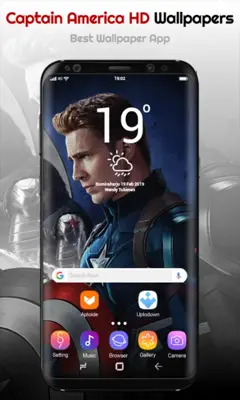 Captain America Wallpapers android App screenshot 0