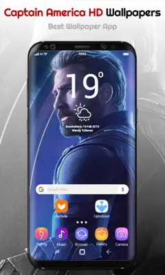 Captain America Wallpapers android App screenshot 1