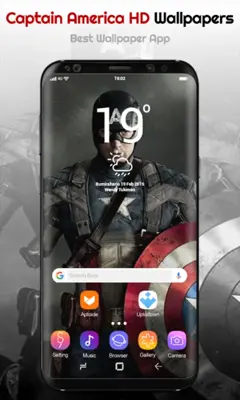 Captain America Wallpapers android App screenshot 2